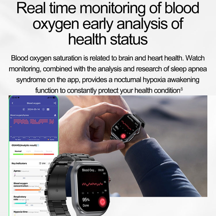 montre intelligente étanche IP68 ET585