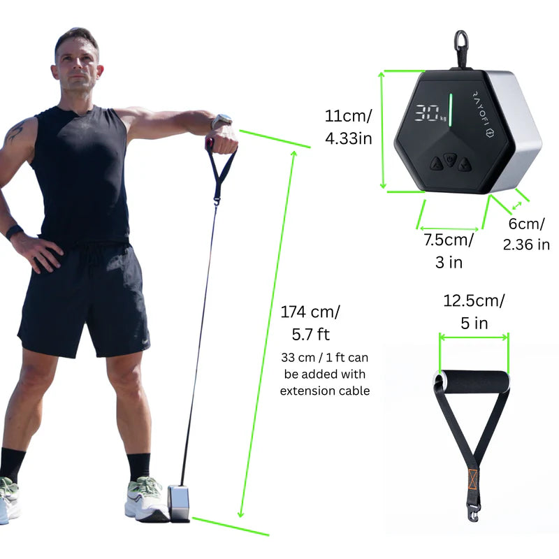 machine de gym portable Rayofi Go Tone