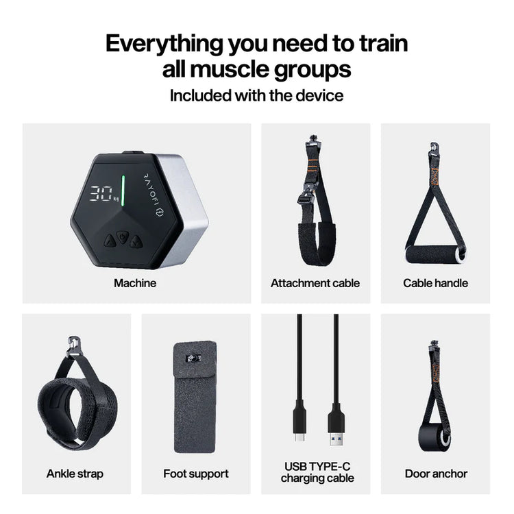 machine de gym portable Rayofi Go Tone