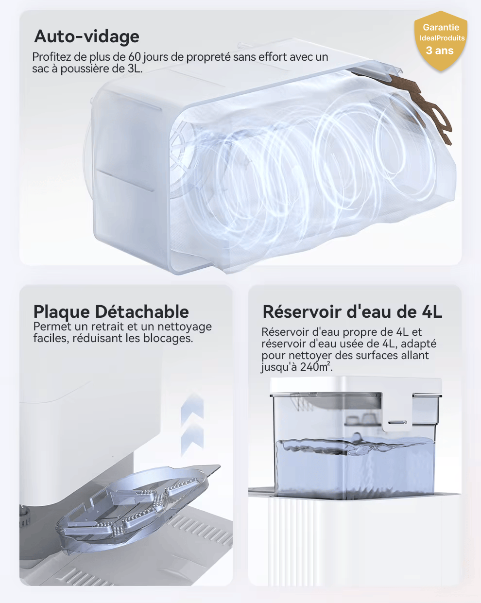 Ideal Robot Pro Nettoyeur