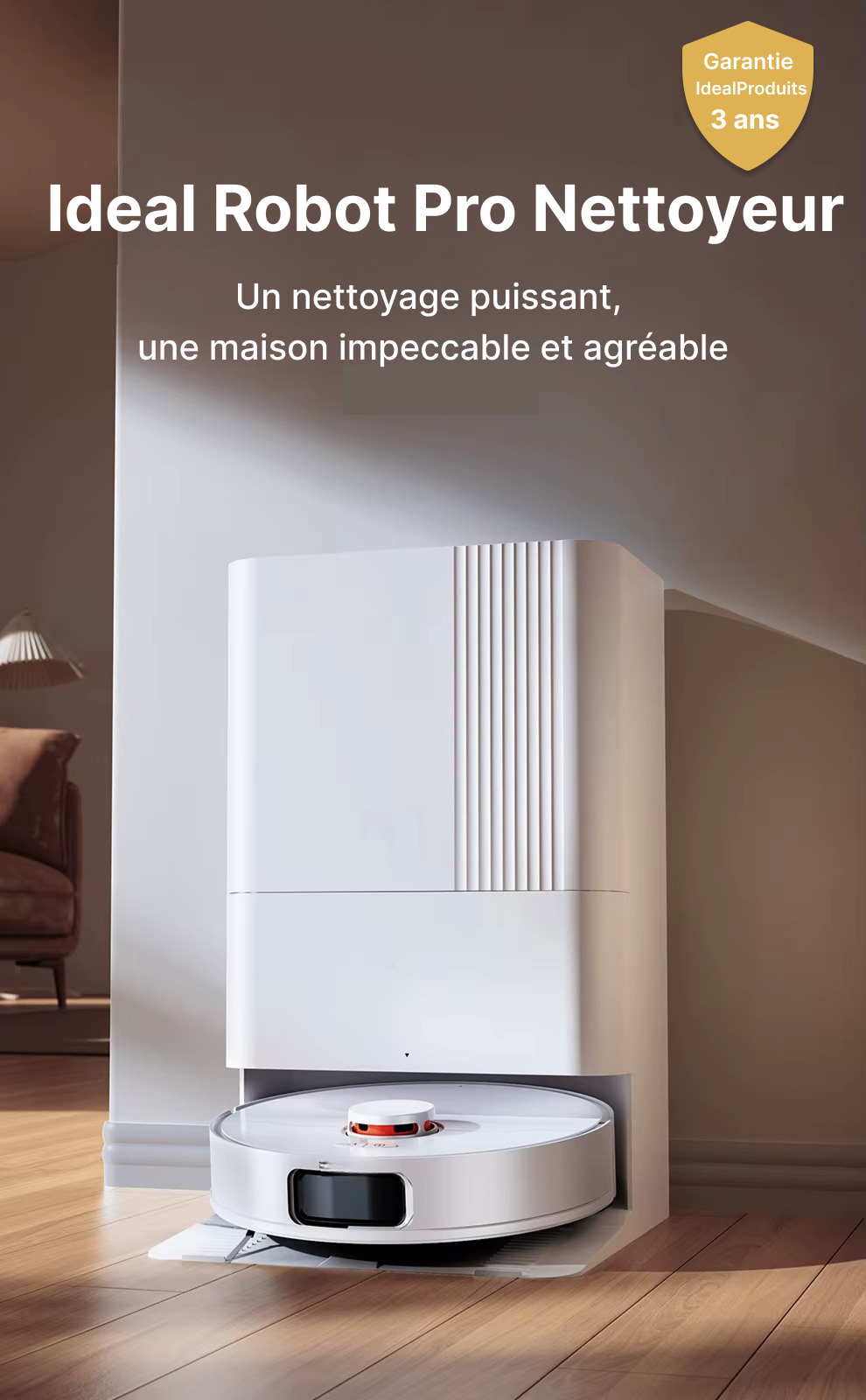 Ideal Robot Pro Nettoyeur