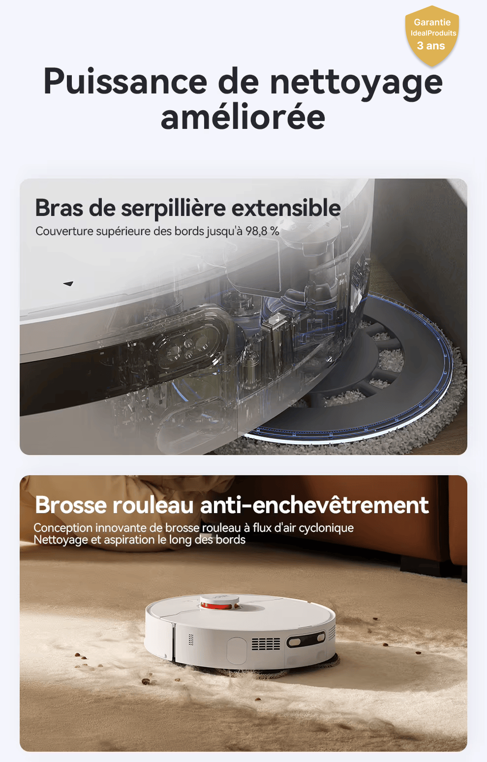 Ideal Robot Pro Nettoyeur